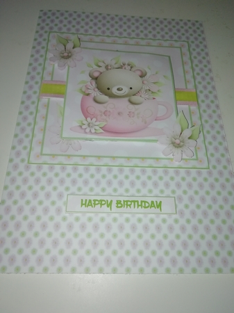 TEACUP TED BIRTHDAY 1-5 MINIKIT by Janet Barker