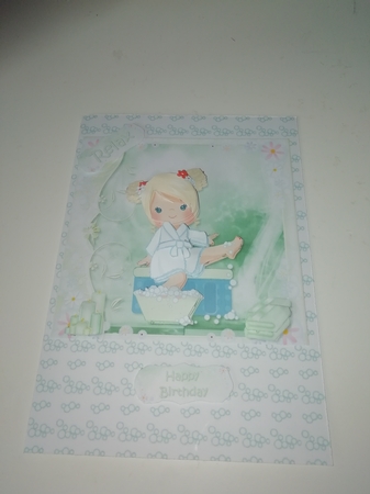 Cute Little Spa Day Aqua Green Mini Kit by Janet Barker
