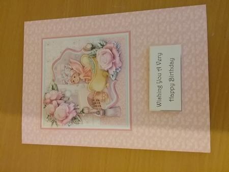 Pamper Yourself Bubble Bath Female 8x8 Mini Kit & Decoupage by Janet Barker