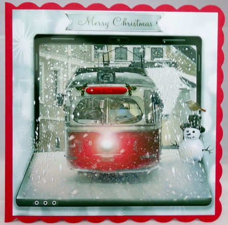 christmas blizzard by Irene Woods