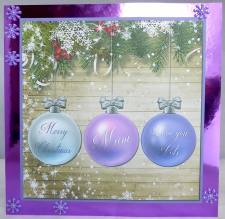 MERRY CHRISTMAS MUM by Irene Woods