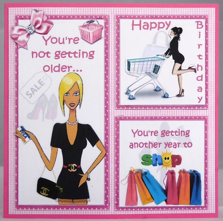 8x8 Another year to shop mini kit by Irene Woods