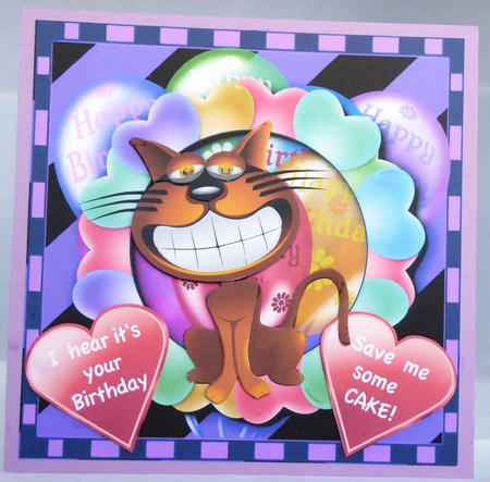 Cheeky Puss - suitable for both Male/Female by Irene Woods