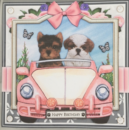 Doggy Road Trip9 Card Kit by Irene Woods