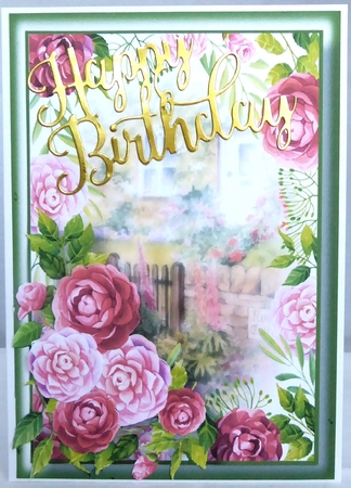 Rose Cottage Camellia Bumper Kit by Irene Woods
