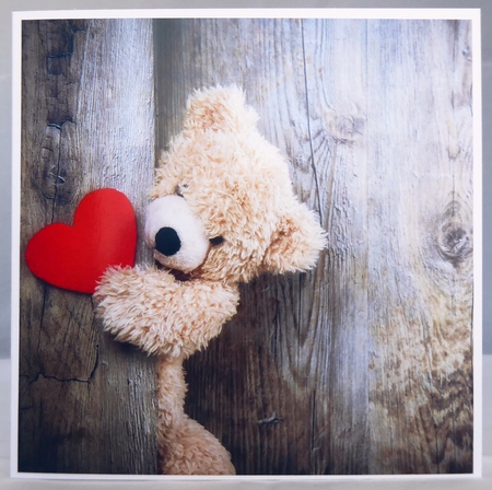 TEDDY HEART by Irene Woods