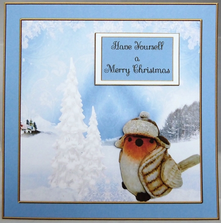 Blue Christmas 2 by Irene Woods