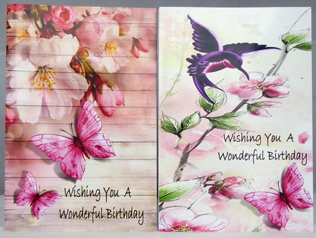 Wonderful Birthday Toppers by Irene Woods
