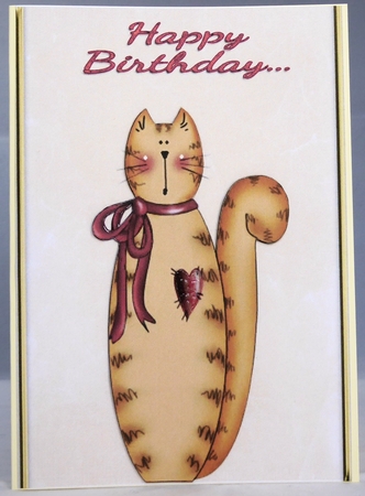 Birthday Kitty by Irene Woods