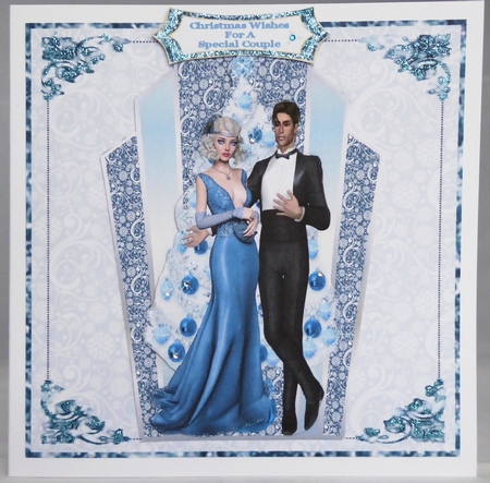 Christmas Wishes For A Special Couple - 8x8 Mini Kit by Irene Woods