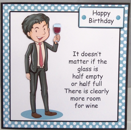 More Wine Male by Irene Woods
