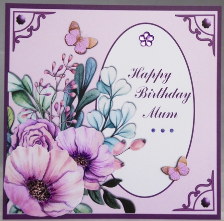 Happy Birthday Single Rose by Irene Woods