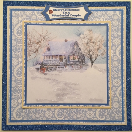 A White Christmas - 8x8 Mini Kit by Irene Woods