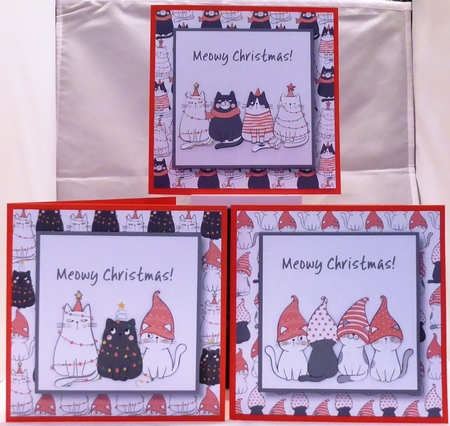 Meowy Christmas Bumper Kit by Irene Woods