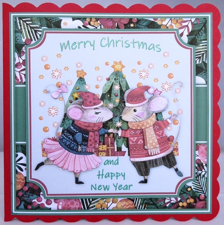 Rocking Around the Christmas Tree Mini Kit by Irene Woods