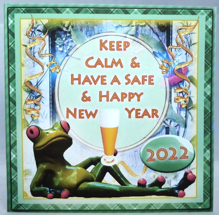 Happy New Year / USE Blank tab for current Year. by Irene Woods