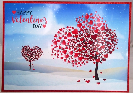 Valentine Breezy Tree by Irene Woods