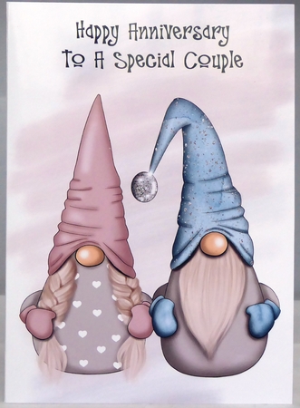 Anniversary Gnomes  by Irene Woods