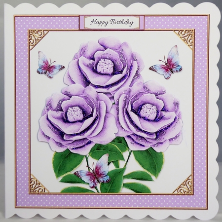 Lovely Camellias (Card Two) by Irene Woods