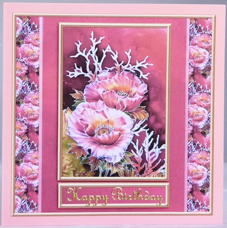 Gorgeous Poppies Topper Two by Irene Woods