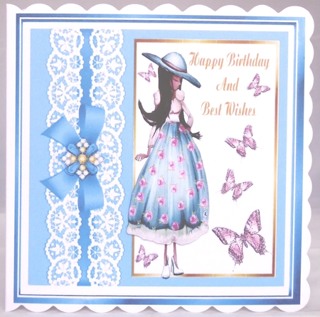 lovely ladies birthday design by Irene Woods