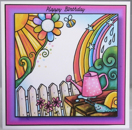 Bright Happy Spring Bumper Kit by Irene Woods