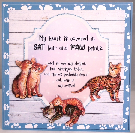 PAW PRINTS by Irene Woods