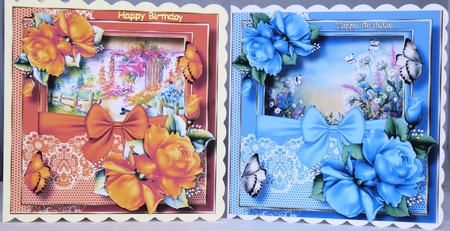 Scenic Lace & Roses Bumper Kit 1 by Irene Woods