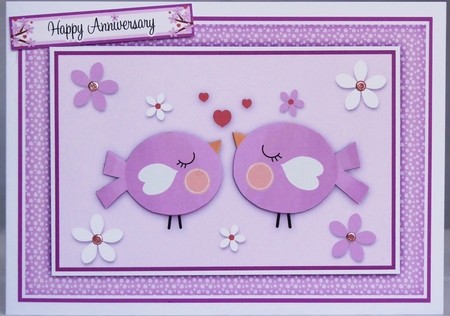 Love Birds 2 A5 Mini Kit by Irene Woods