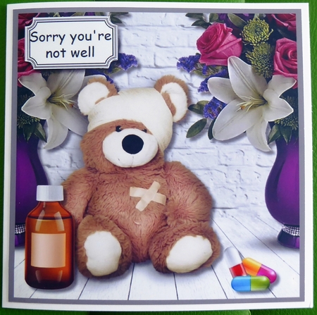 Get Well Bear by Irene Woods