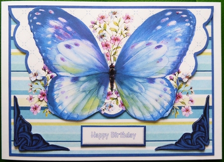 Floral Butterfly by Irene Woods