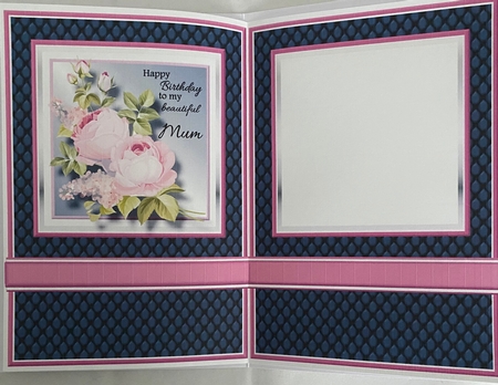 A5 Beautiful Mum Blank Insert  by Irene Woods