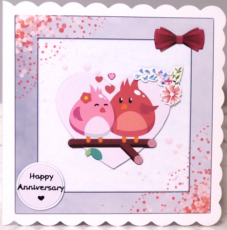 Valentine - LOVE BIRDS by Irene Woods