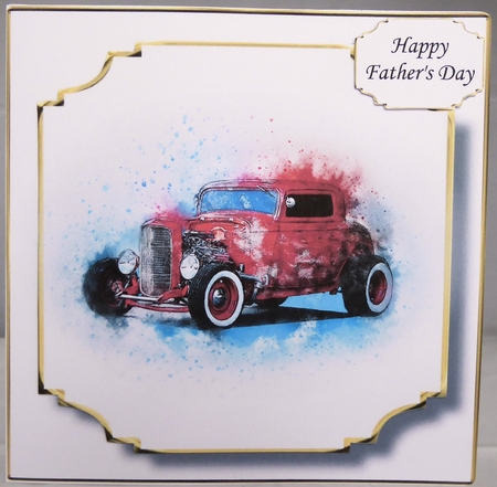 Simple Vintage Car 2 by Irene Woods