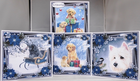 Dogs Christmas 2 Bumper Kit #1    by Irene Woods