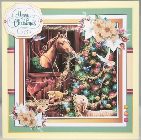 Christmas Farm Animals by Irene Woods