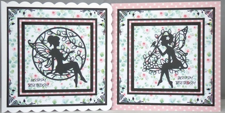 Fairy Silhouettes by Irene Woods