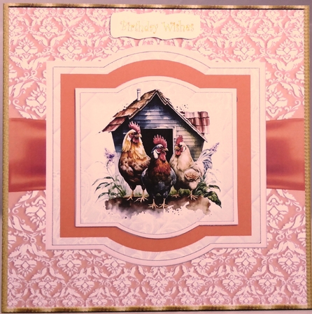 All about the chickens card front 1 by Irene Woods