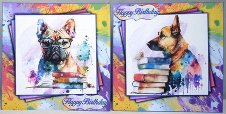 Watercolour Dog Mini Kit  by Irene Woods