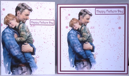 Father & Son 3 by Irene Woods