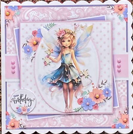 Lovely Little Flower Fairy 2 by Irene Woods