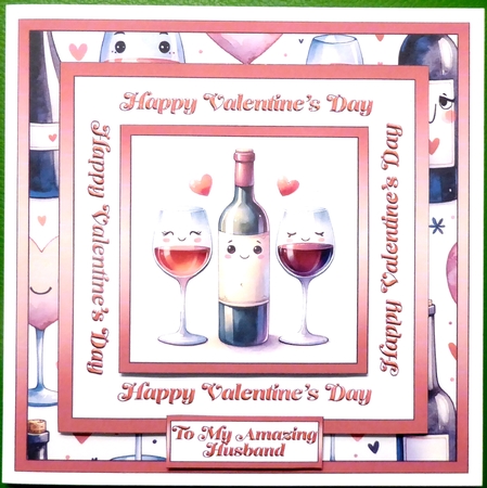 A Little Whiney Valentine 7 Inch Square by Irene Woods