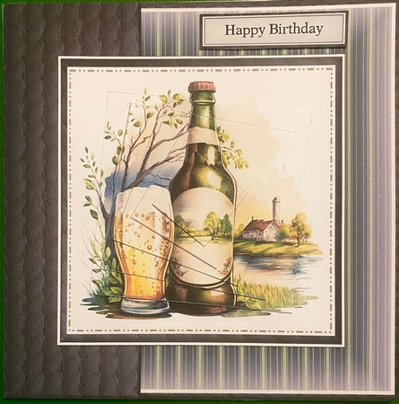 7x7 Birthday Drinks Mini Kit - x10 A4 Sheets  by Irene Woods