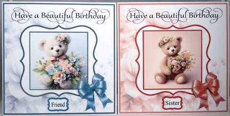 Beautiful Birthday Bear by Irene Woods