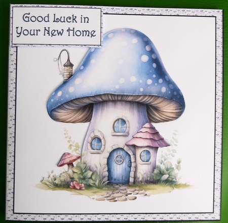 Fanciful Fairy House in Silver (Mix 1) 1 by Irene Woods