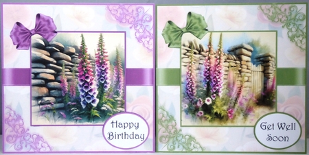 Fantastic Foxglove Birthday by Irene Woods
