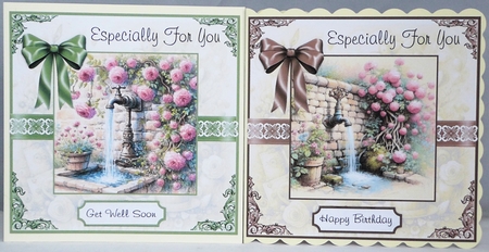 Roses and the Waterfall Birthday by Irene Woods