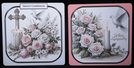 SYMPATHY ROSES by Irene Woods