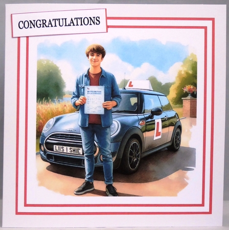 PASSED DRIVING TEST MALE 3 by Irene Woods