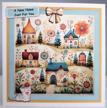village scene no 11 by Irene Woods